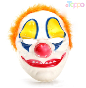 Halloween Movie Scary Hard Plastic Mask Wig Party Costume Clown The Dark Knight Cosplay Horror Joker Mask Prop
