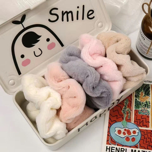 Autumn and winter new plush imitation rabbit hair rope