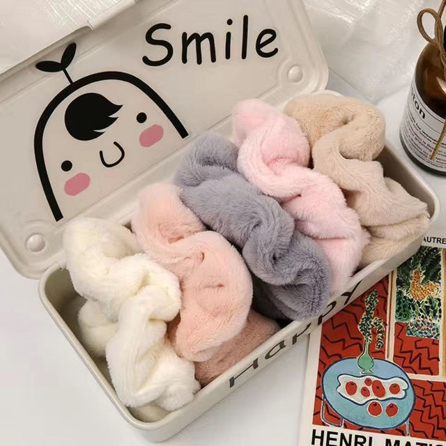 Autumn and winter new plush imitation rabbit hair rope