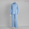Soft Light Blue Relaxed Fit Loungewear Set