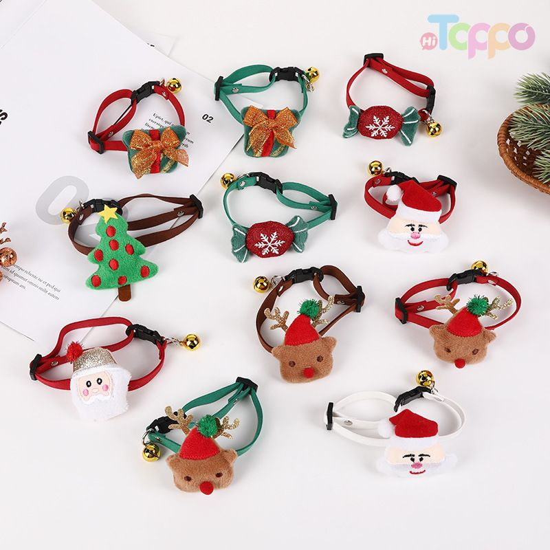Pet Collar with Cartoon Bells Dog Accessories
