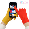 Acrylic Texting Gloves Knitted Unisex Gloves Winter Colorful Gloves
