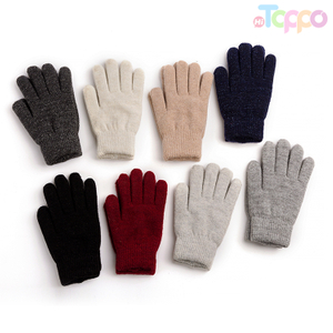  Fashion Women Knitted Jacquard Gloves Touch Screen Winter Hand Warm Purl Gloves