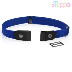 Multi Colors Nylon Elastic Stretch Belt Without Buckle No Buckle Elastic Belt