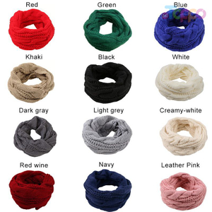 Acrylic Knitted Scarf