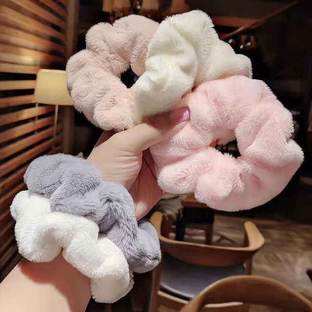 Autumn and winter new plush imitation rabbit hair rope