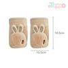 Lovely Cartoon Fingerless Flip Gloves Rabbit Hair Thicken Winter Warm Gloves for Girls