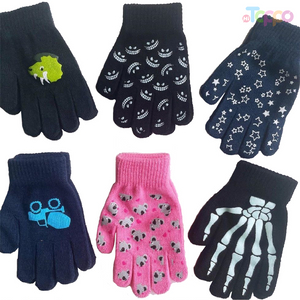 Acrylic 10 Gage Printed Magic Gloves