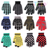 Acrylic Knit Printed Gloves Customization Patterns 