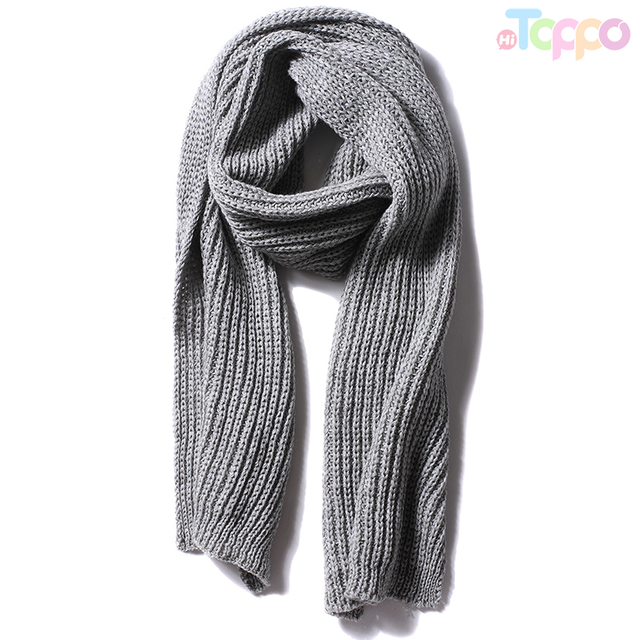  Plain Styles Knitted Scarf For Women for Men