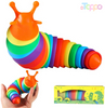 Stress Relief 3D Finger Slug Fidget Decompression Hand Finger Spin Snail Plastic Sensory Toys Fidget Slug