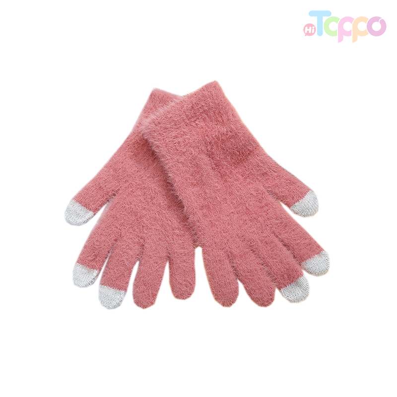 Sable Yarn 7 Gage Touch Panel Gloves