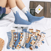 Combed cotton stockings for women