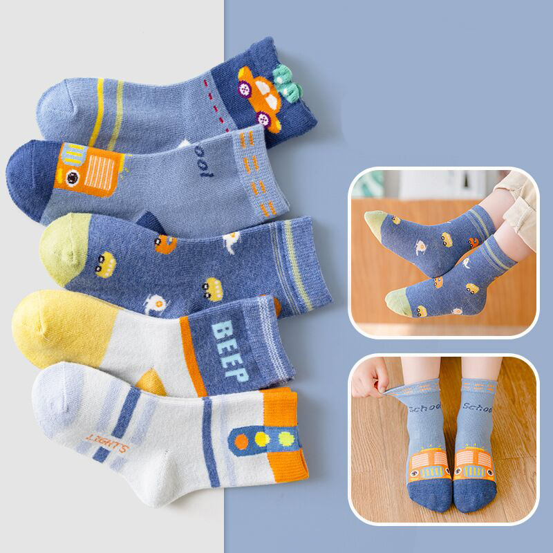 Boys'cotton socks