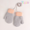 Acrylic Children's Winter Warm Knitted Mittens Gloves