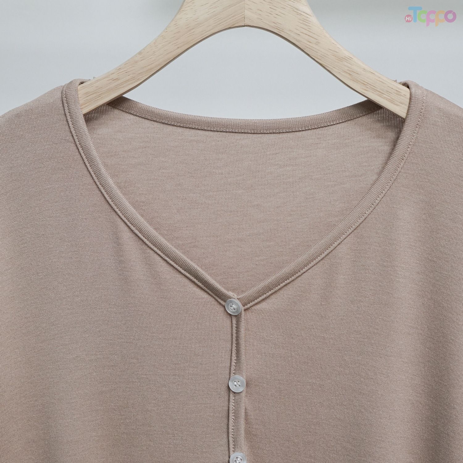 Women's V-Neck Button Short-Sleeve Top & Zebra Wide-Leg Pants Set