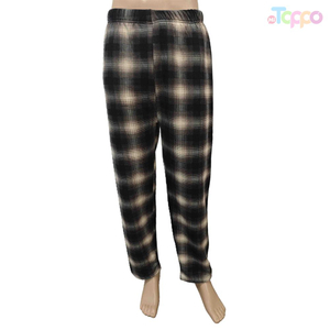 High Waist Plaid Straight Leg Casual Pants Women's Versatile Daily Essential