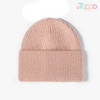 Women Core Spun Yarn Show Hair Solid Knitted Hat