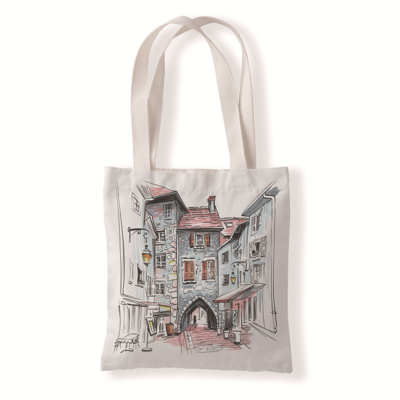 Canvas bag for creative painting