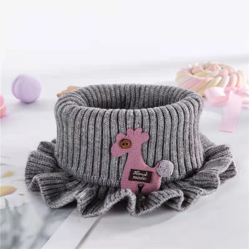 Children’s scarf cartoon knit scarf