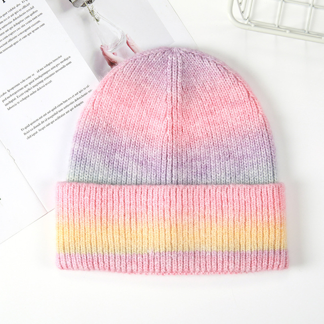 Mohair knit cap