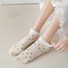 Shallow lace cotton socks