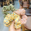 Colorful POLKA DOTS, matching scrunchies,