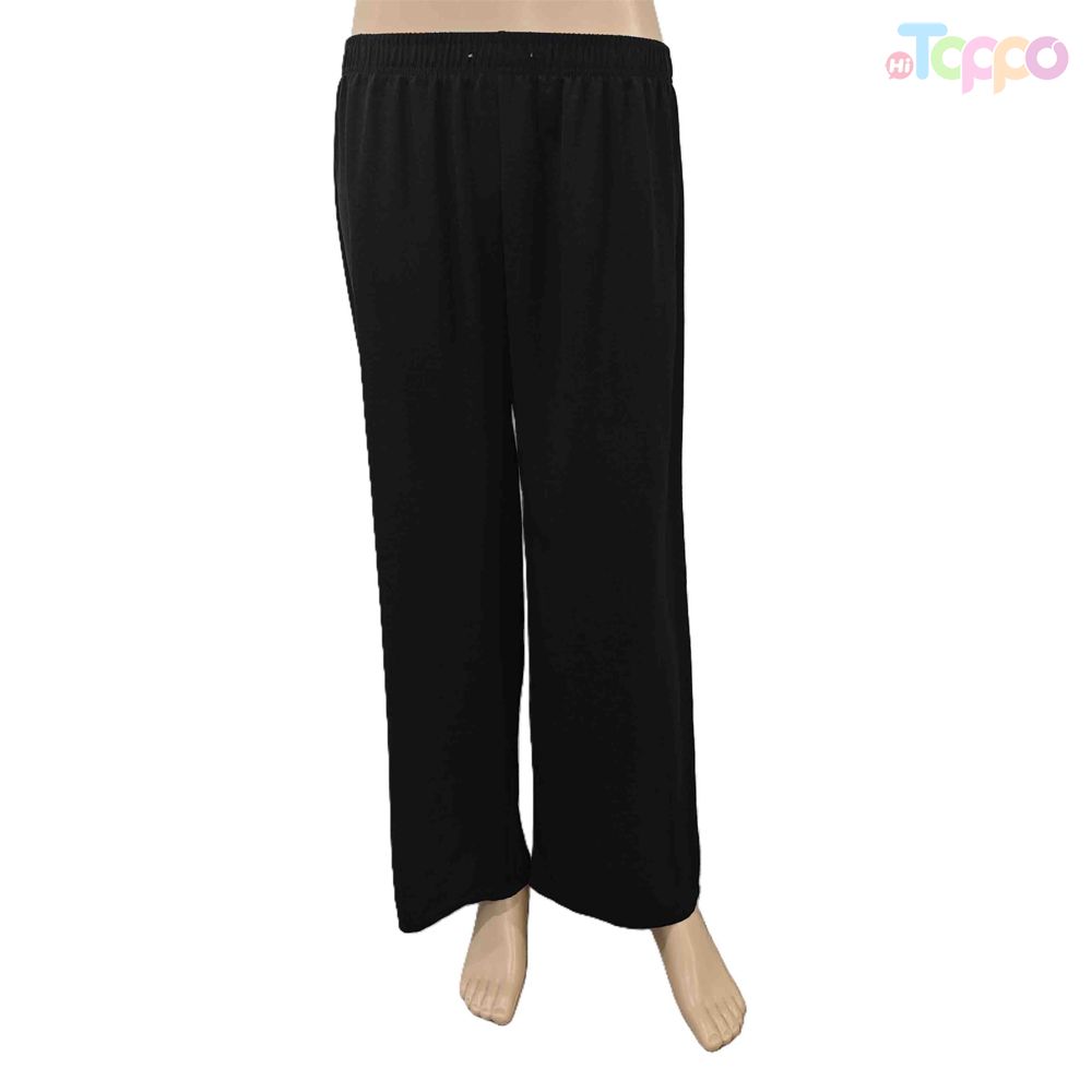 Black Wide Leg Loose Casual Pants Women Casual Loose Comfortable Lounge Pants
