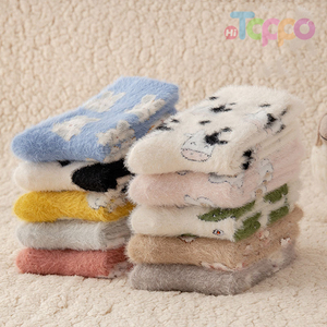 Soapy Cozy Jacquard Socks Winter Warmer Stockings