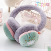 Fake Fur Cute Fruit Shapes Earmuff Winter Ear Cover Polyester Embroidery Earwarmer