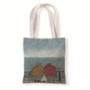 Old Man oil painting canvas bag