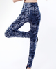 Workout Seamless Breathable Printed Leggings High Waist Casual Camouflage Printing Soft Leggings For Women 