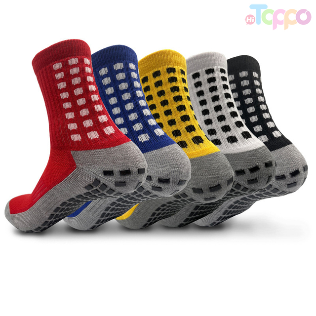 Hot Sale Thick Elite Anti Slip Sports Men Custom Grip Football Compression Socks