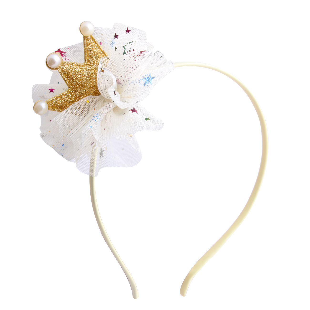 Princess Gauze Crown Headband