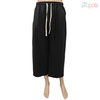 Drawstring Elastic Waist Loose Wide-Leg Pants Comfort Casual Essential