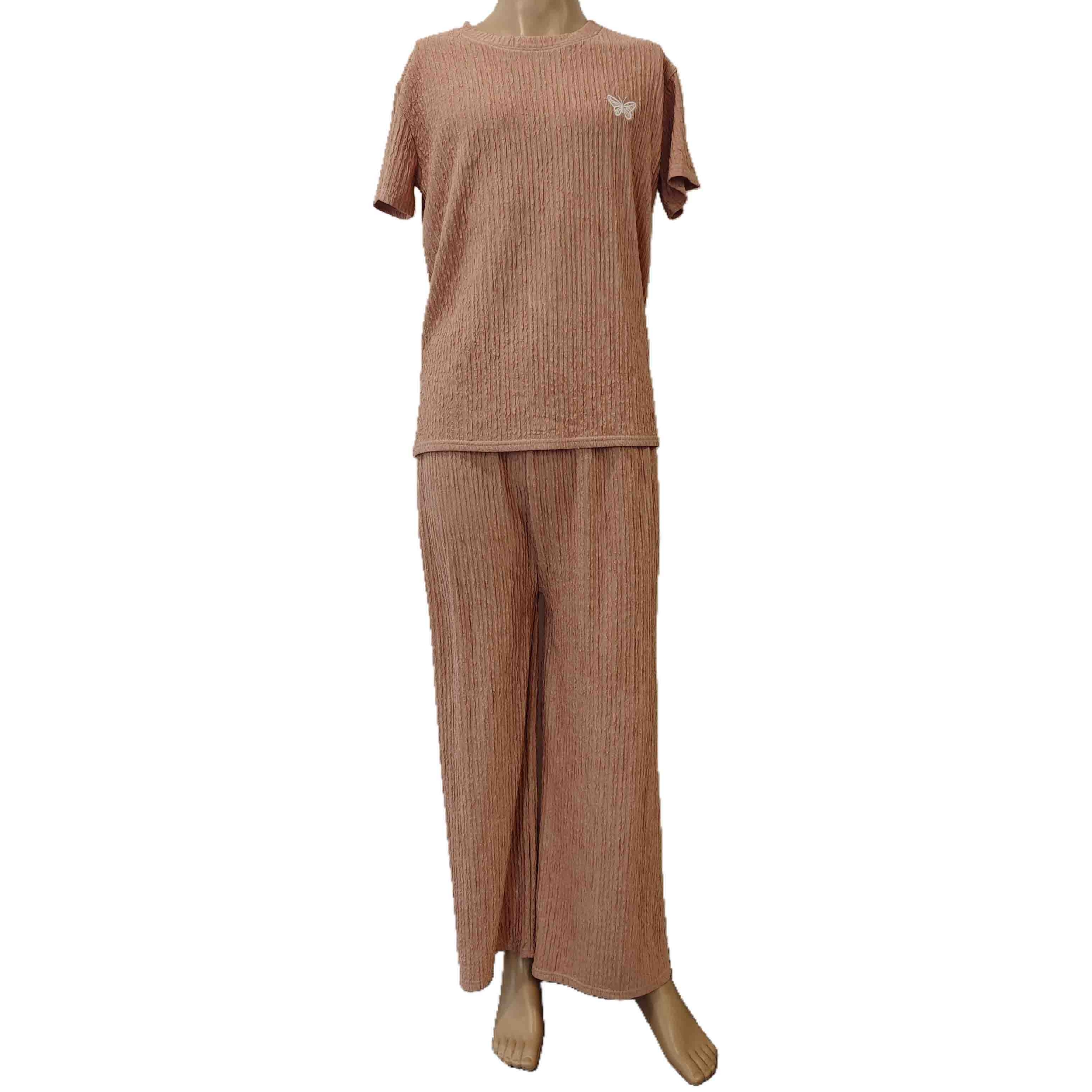 TOP：Chest48cm,Lenth65cm，148g Pant：Waist34cm,Hip52cm,Length101cm,242g，单价15.78