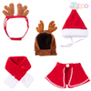 Holiday Pet Apparel: Santa & Reindeer Costumes