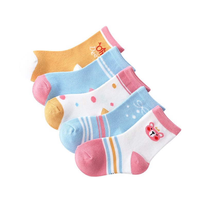 Knitted stockings for girls