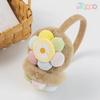 Cute Sunflower Retractable Plush Ear Muffs