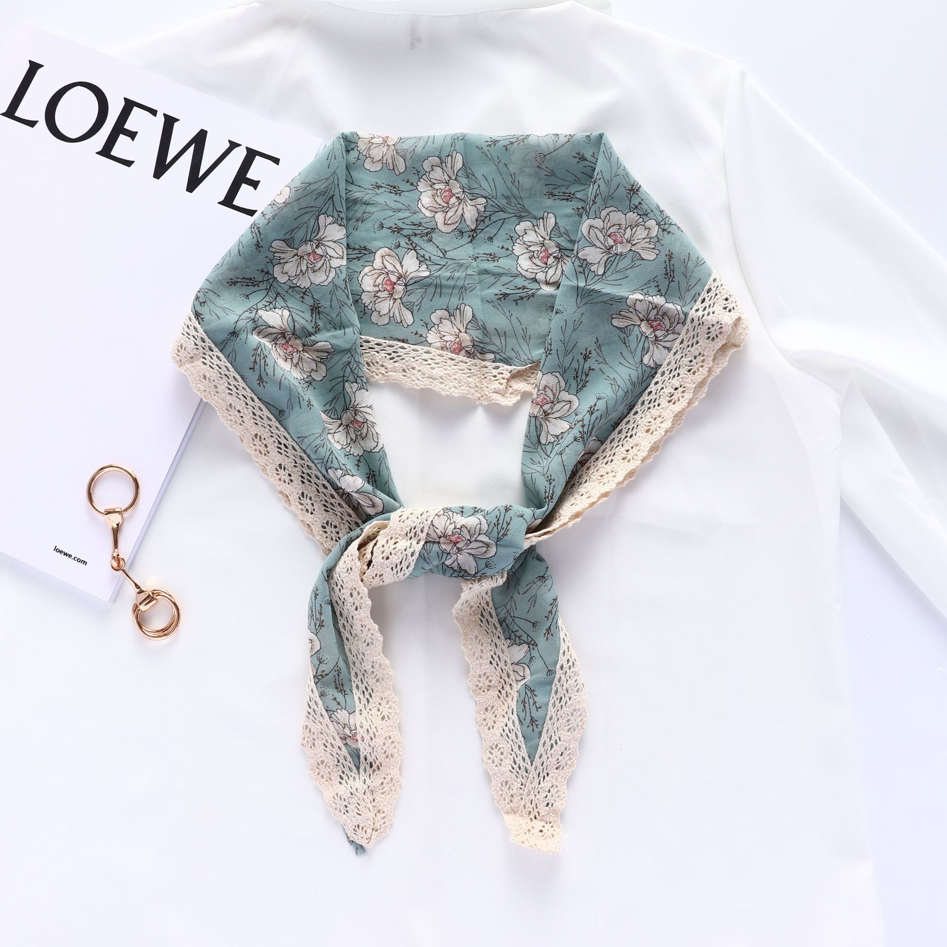 Lace Lace Rhombus scarf 