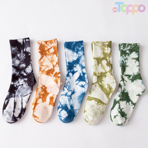 Cotton Socks Fashion Tie Dye Socks Unisex Socks