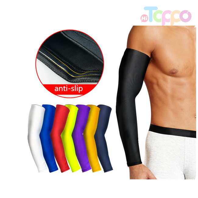  Spandex Sports Running Arm Fitness Compression Elbow Sleeves Brace