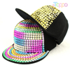 Polyester Diamond Mesh Baseball Cap