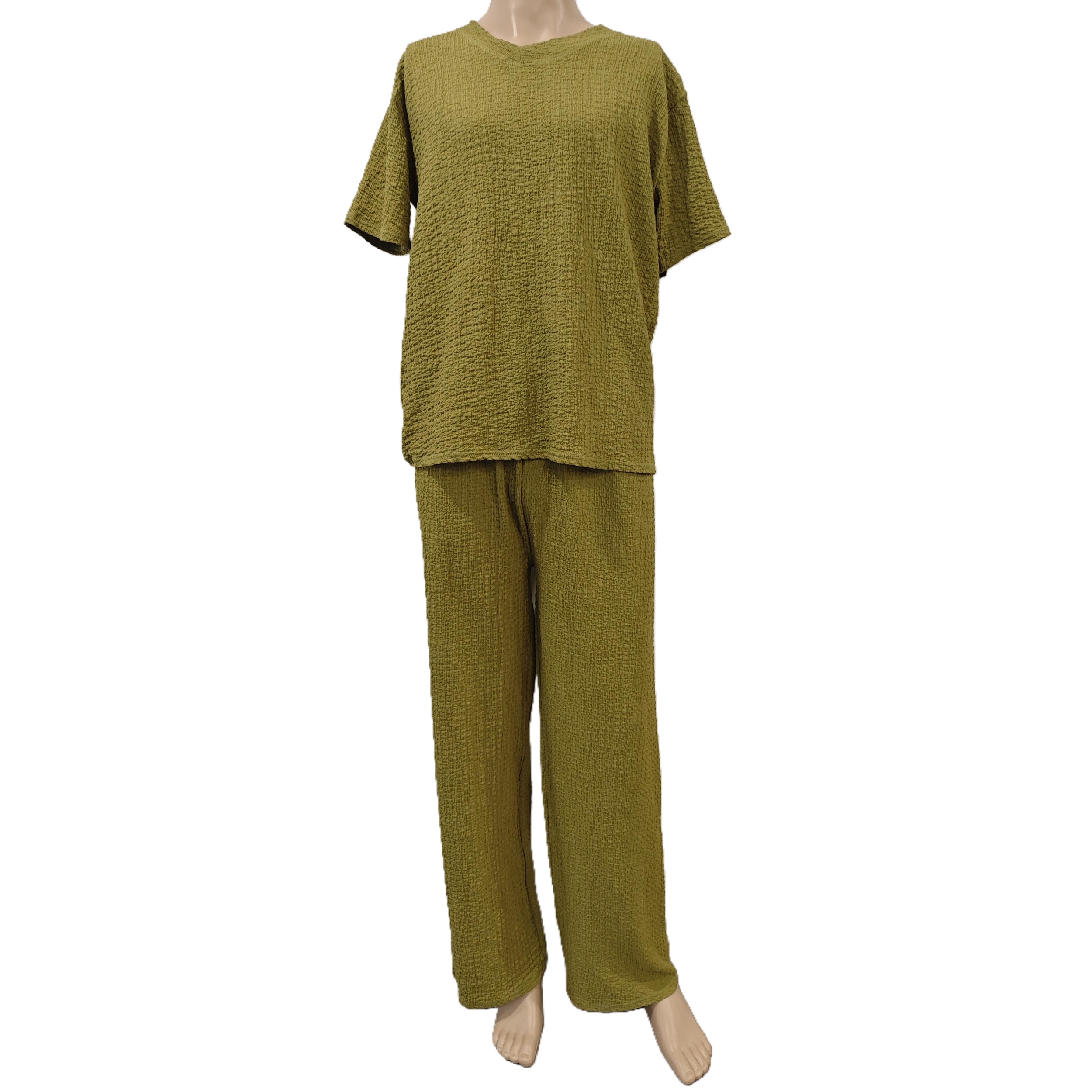 TOP：Chest54cm,Lenth67cm，155g Pant：Waist33cm,Hip54cm,Length112cm,246g，单价23.15