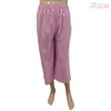 Women's Solid Color Elastic Waist Casual Wide-Leg Lounge Pants 