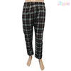 Women's High Waist Plaid Thin Straight Leg Casual Pants Daily Wear