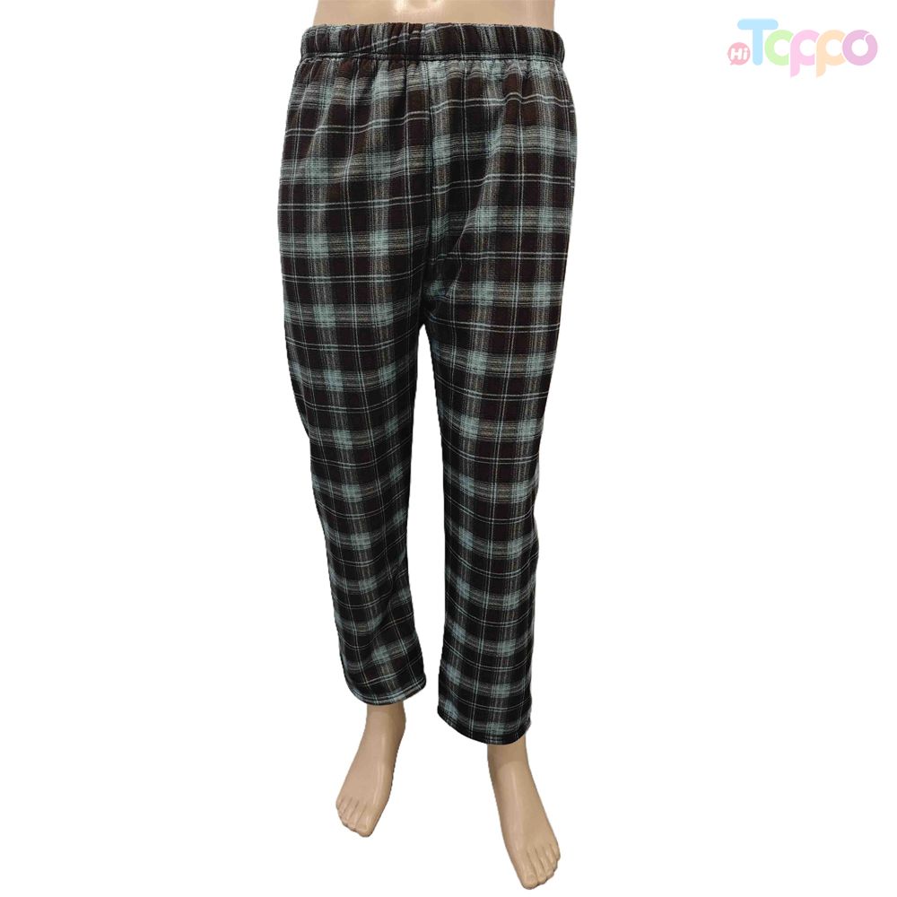 Women's High Waist Plaid Thin Straight Leg Casual Pants Daily Wear