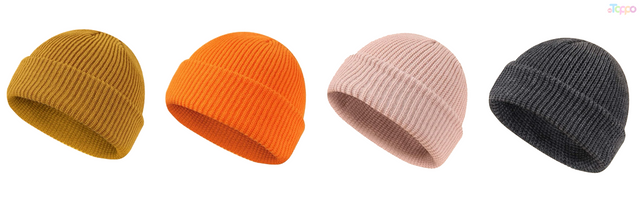 Acrylic knit hats