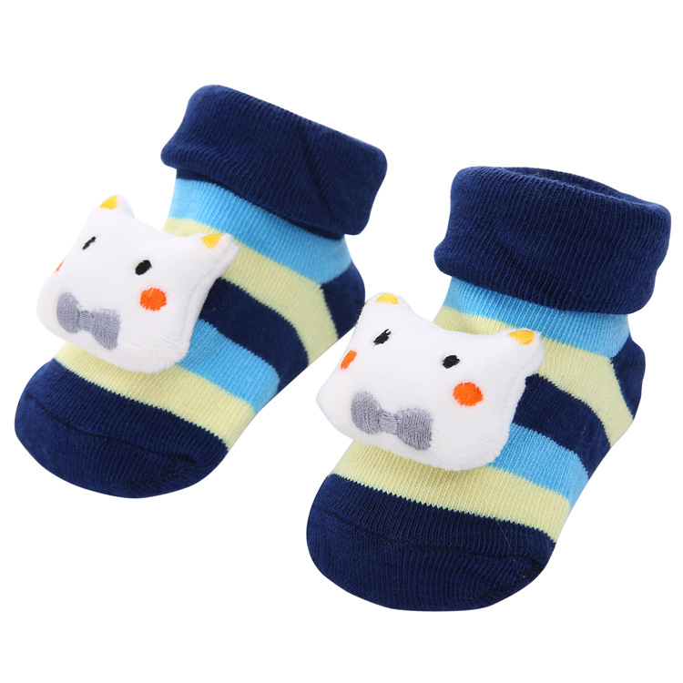 Cartoon non slip floor baby socks 