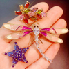  Korean luxury brooch accessories